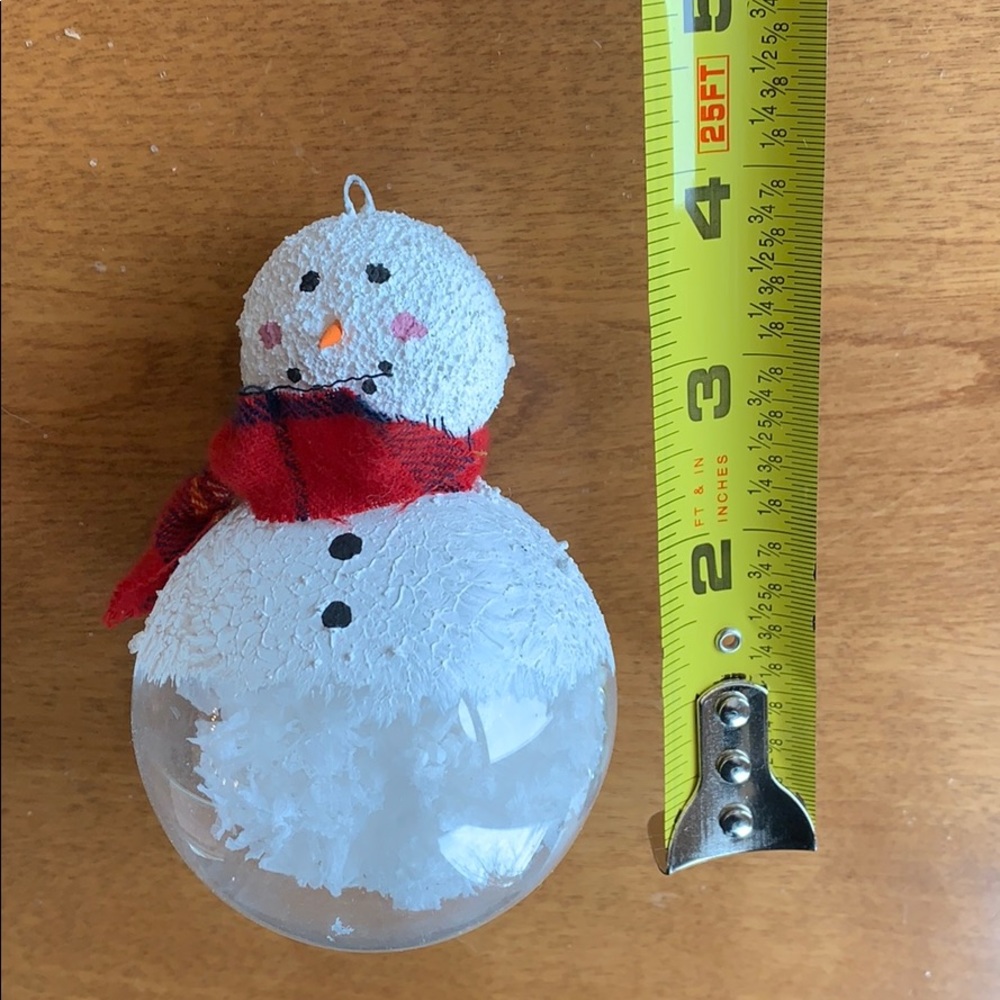 7-piece assorted snowman ornaments - Picture 5 of 9